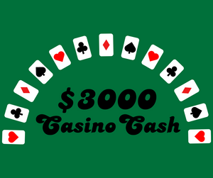 $3000 Casino Cash