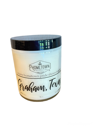 TP- Graham Glass Candle 9. oz