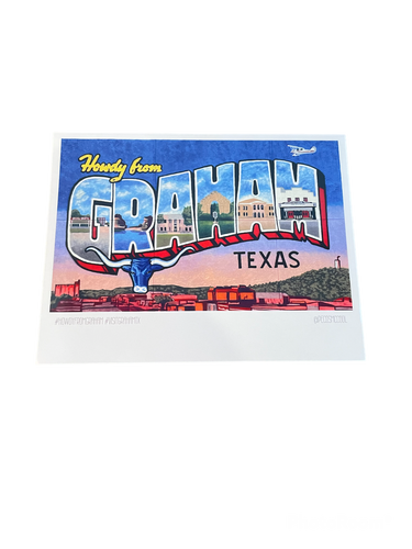 Visit Graham Post Card