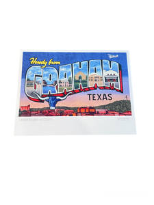 Visit Graham Post Card